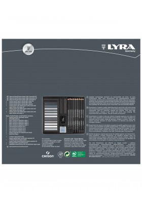 CAJA LAPIZ LYRA BOCETO GRISES X 25 PC RF L2051251           