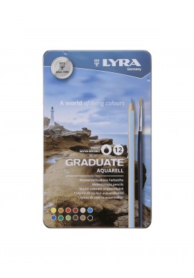 CAJA LAPIZ LYRA GRADUATE ACUAREABLE X 12 RF L2881120        