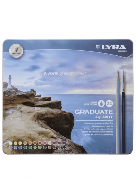 CAJA LAPIZ LYRA GRADUATE ACUAREABLE X 24 RF L2881240        