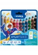 CAJA LAPIZ LYRA GROOVE 3 EN 1 X 12 COLORES RF L3831120      