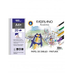 BITACORA FABRIANO ACCADEMIA DIBUJO - PINTURA 23X32.5CM 160G 20H 76023325