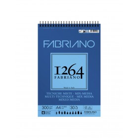 BITACORA FABRIANO 1264 TECNICAS MIXTAS A4 30H 300G 19100643