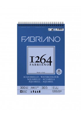 BITACORA FABRIANO 1264 ACUARELA A4 30H 300G 19100649