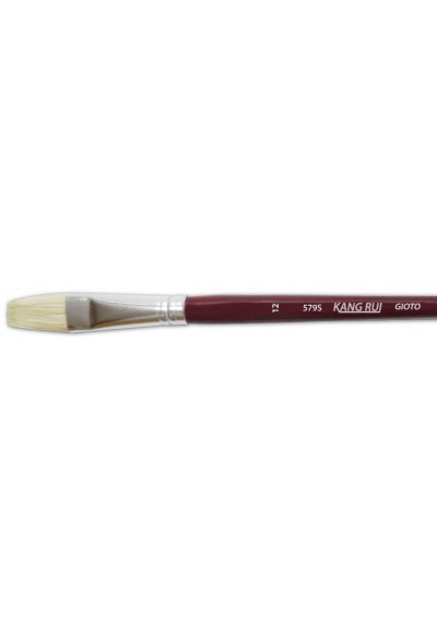 Pincel de Cerda Plano Ref. 579S