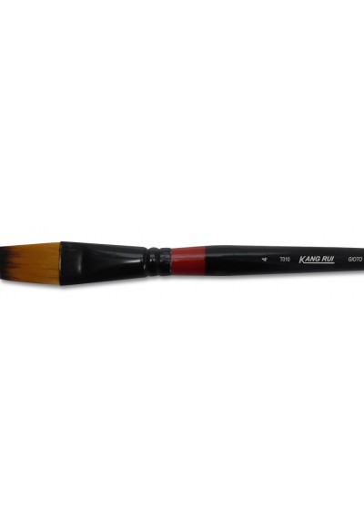 Pincel de Nylon Plano Ref. T010