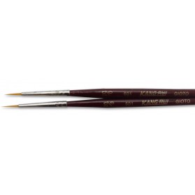Juego de Pincel Nylon Redondo X 2 Ref. 601