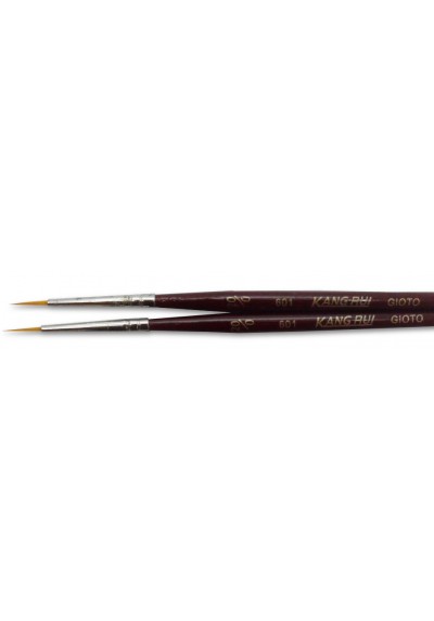 Juego de Pincel Nylon Redondo X 2 Ref. 601