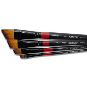 Juego de Pincel Nylon Angular X 4 Ref. T009
