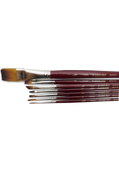 Juego de Pincel Nylon X 7 Ref. T030