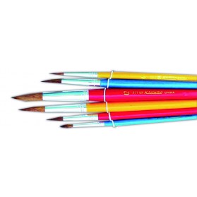 Juego de Pincel Escolar X 6 ref. 252B